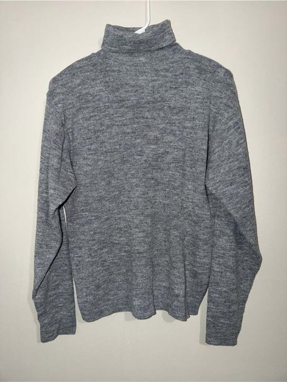 Vintage Orlon by Campus Women’s Medium Gray Turtleneck Sweater